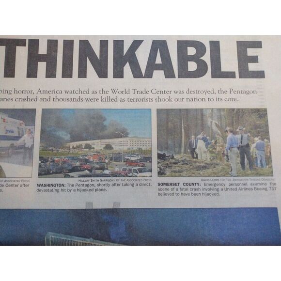 3) September 11, 2001 Ephemera Newspaper, Life Commemorative, Newsweek 9/11 9/12 - Picture 4 of 16